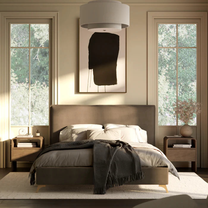 Lottie Boucle Flange Edge Bed