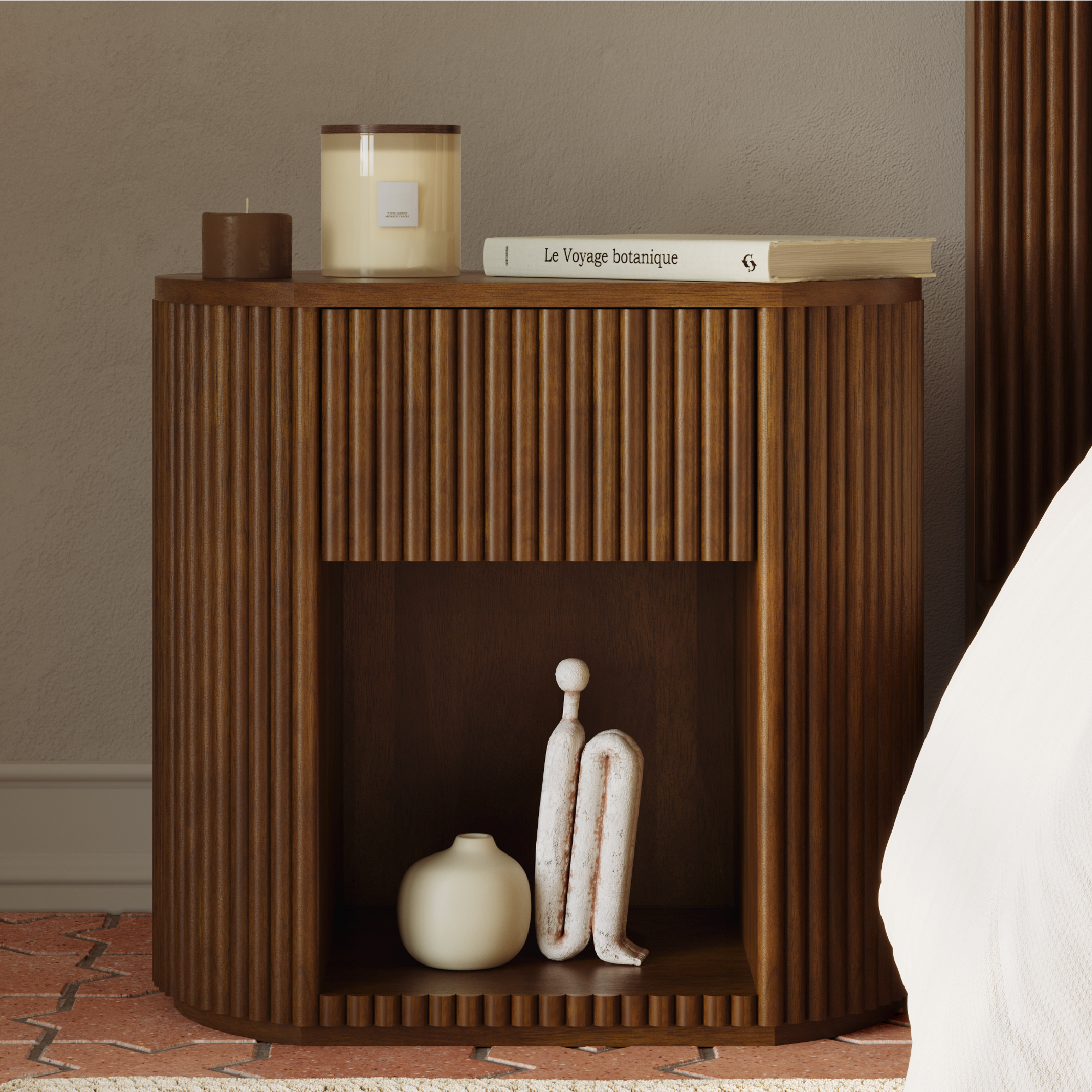Windsor Fluted Nightstand
