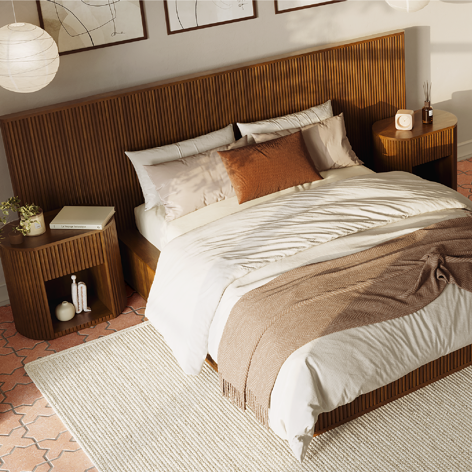 Windsor Fluted Nightstand