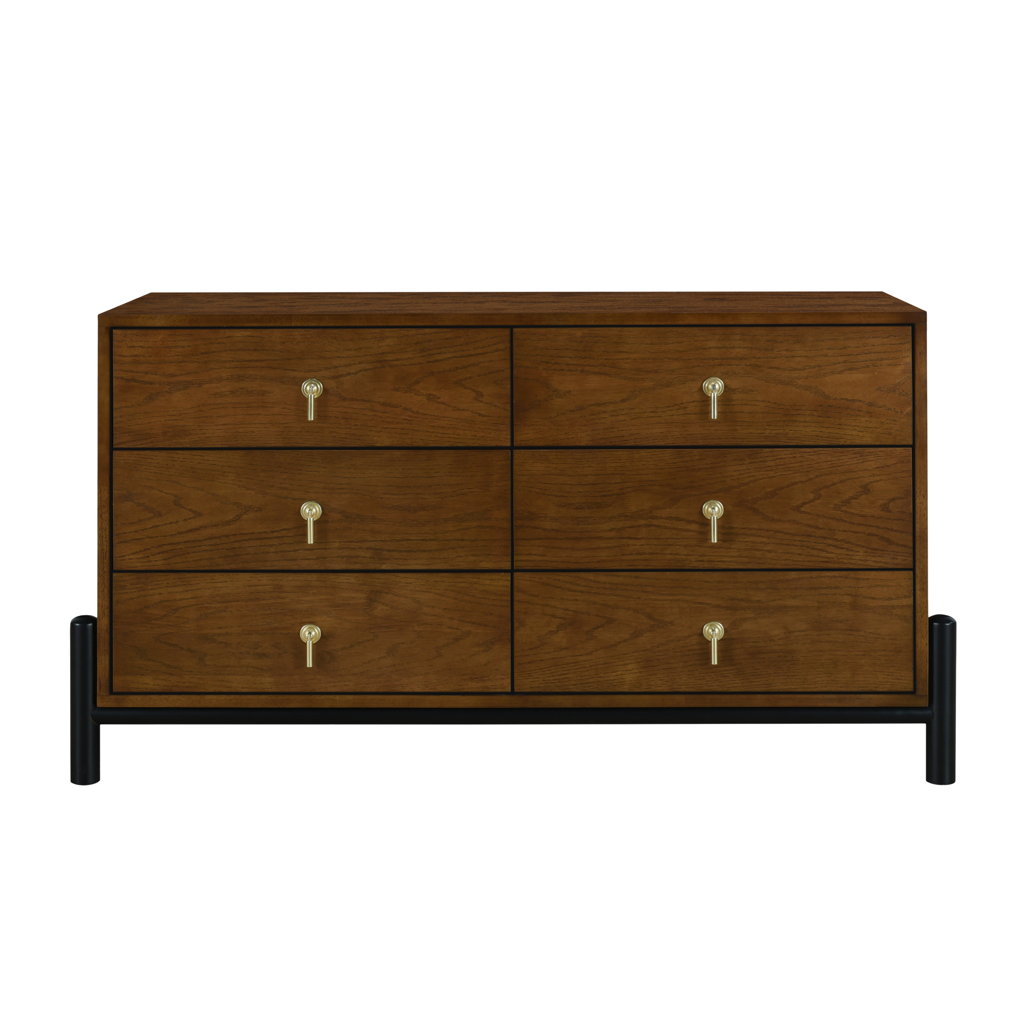 chocolate brown dresser Vintage Cork 80s Postmodern 6-drawer Dresser 70s MCM Make everyday organization feel luxurious with this six drawer wide dresser and mirror set SFV6301A by Safavieh - Emmarose