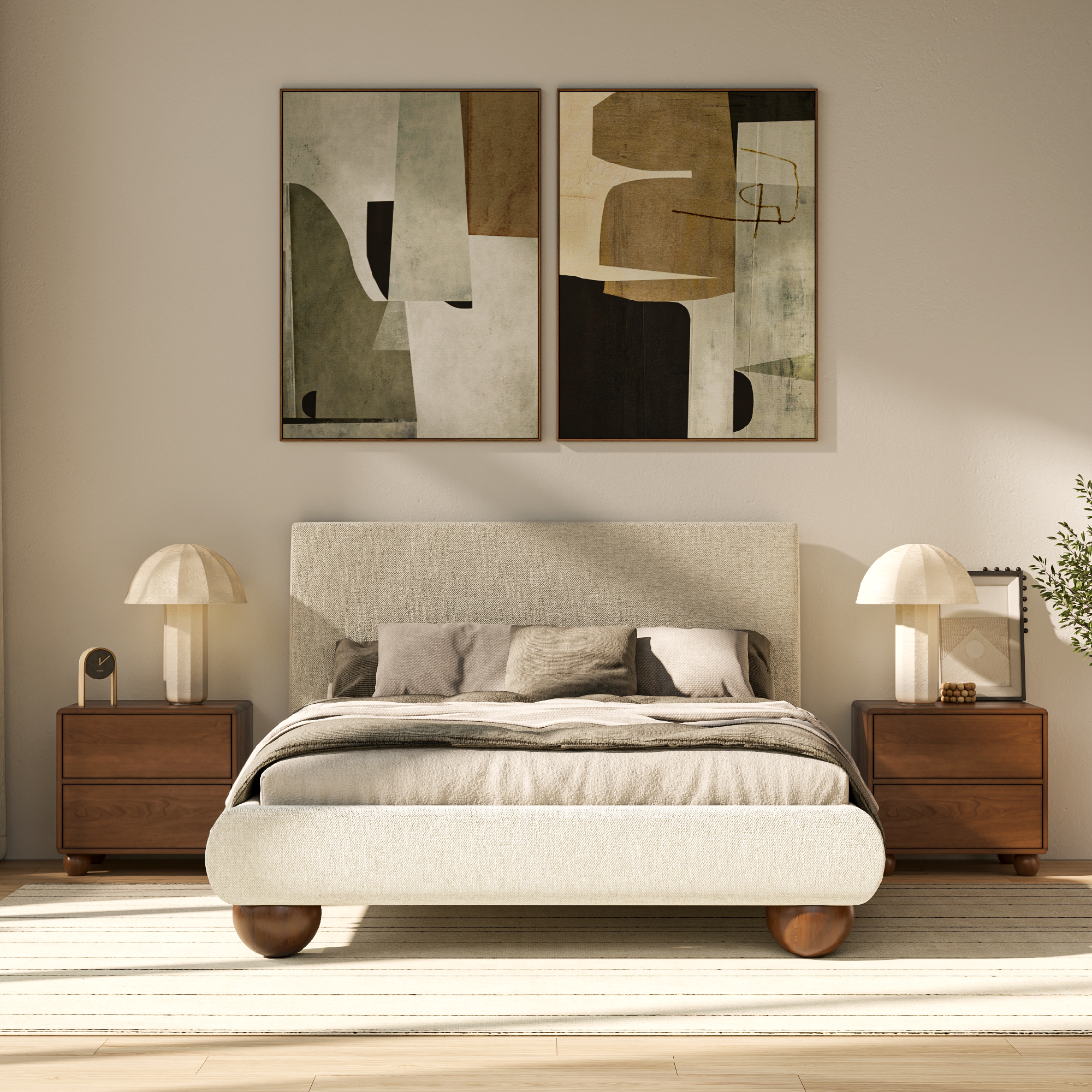 Roe Ball Feet Nightstand