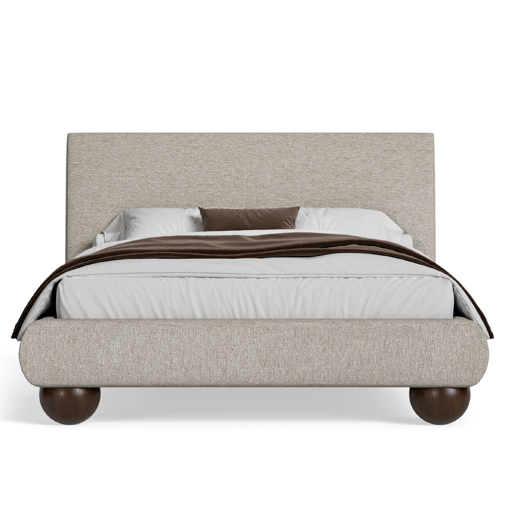 Roe Ball Leg Platform Bed