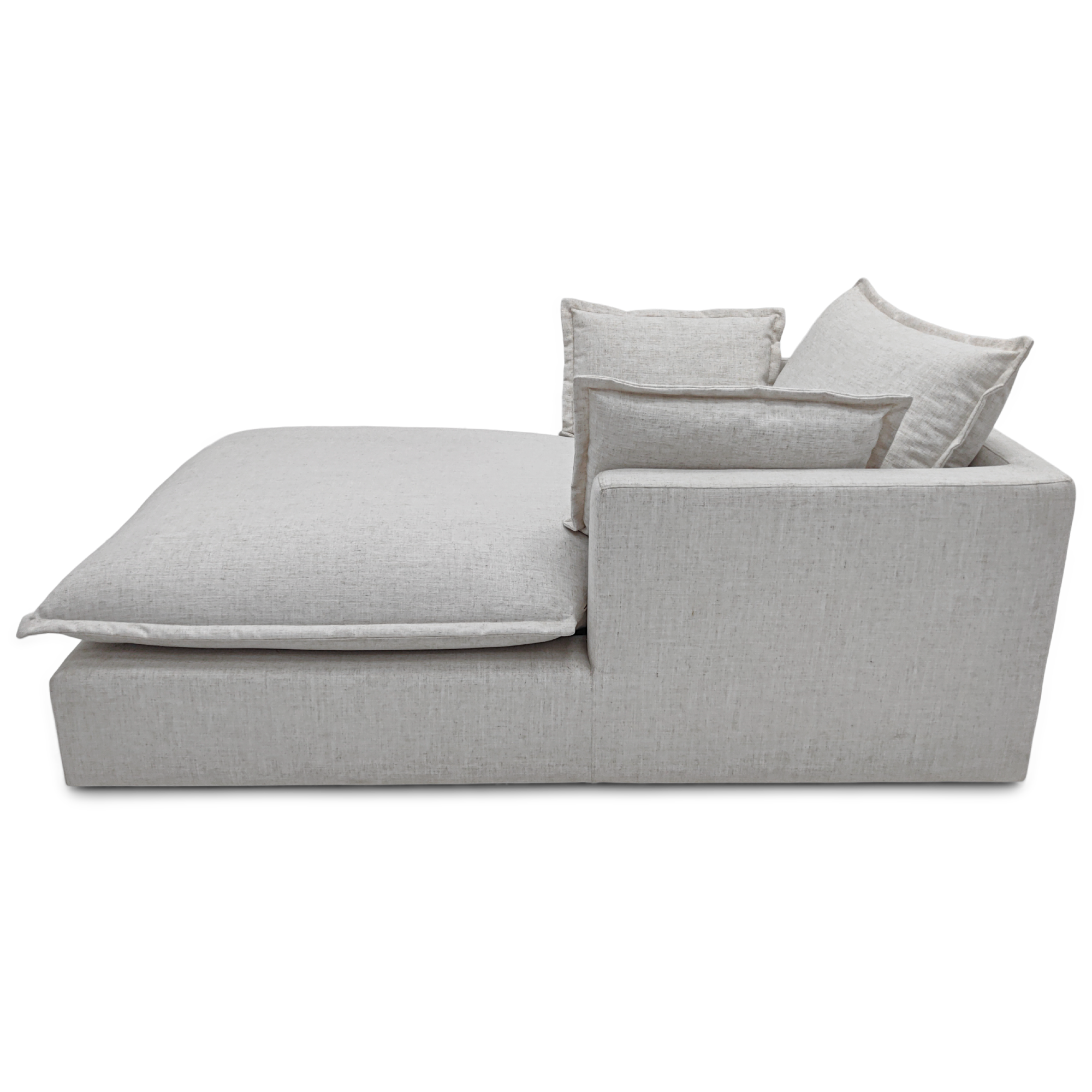 The Delano Flange Edge Chaise Lounge