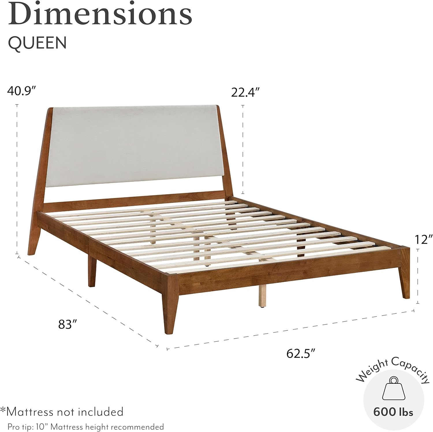Vandermark Beige Bed