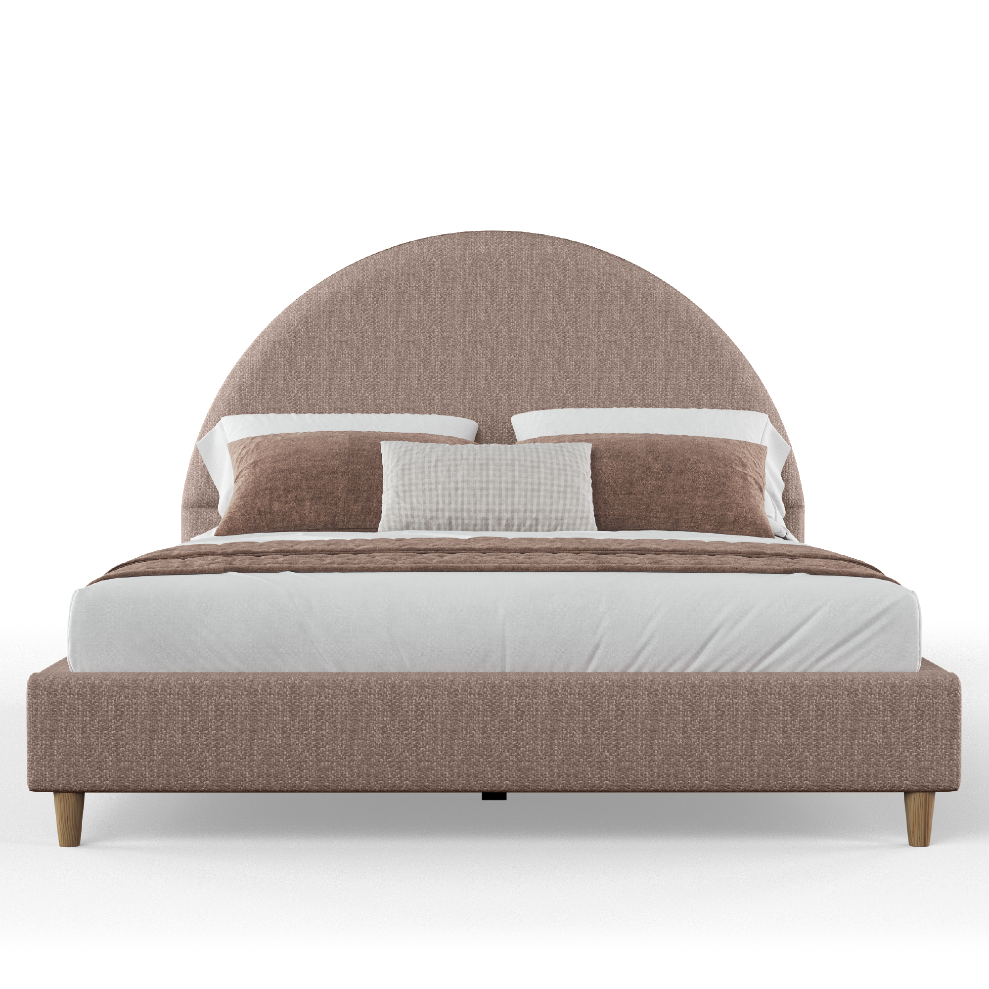 Stella Boucle Arch Bed