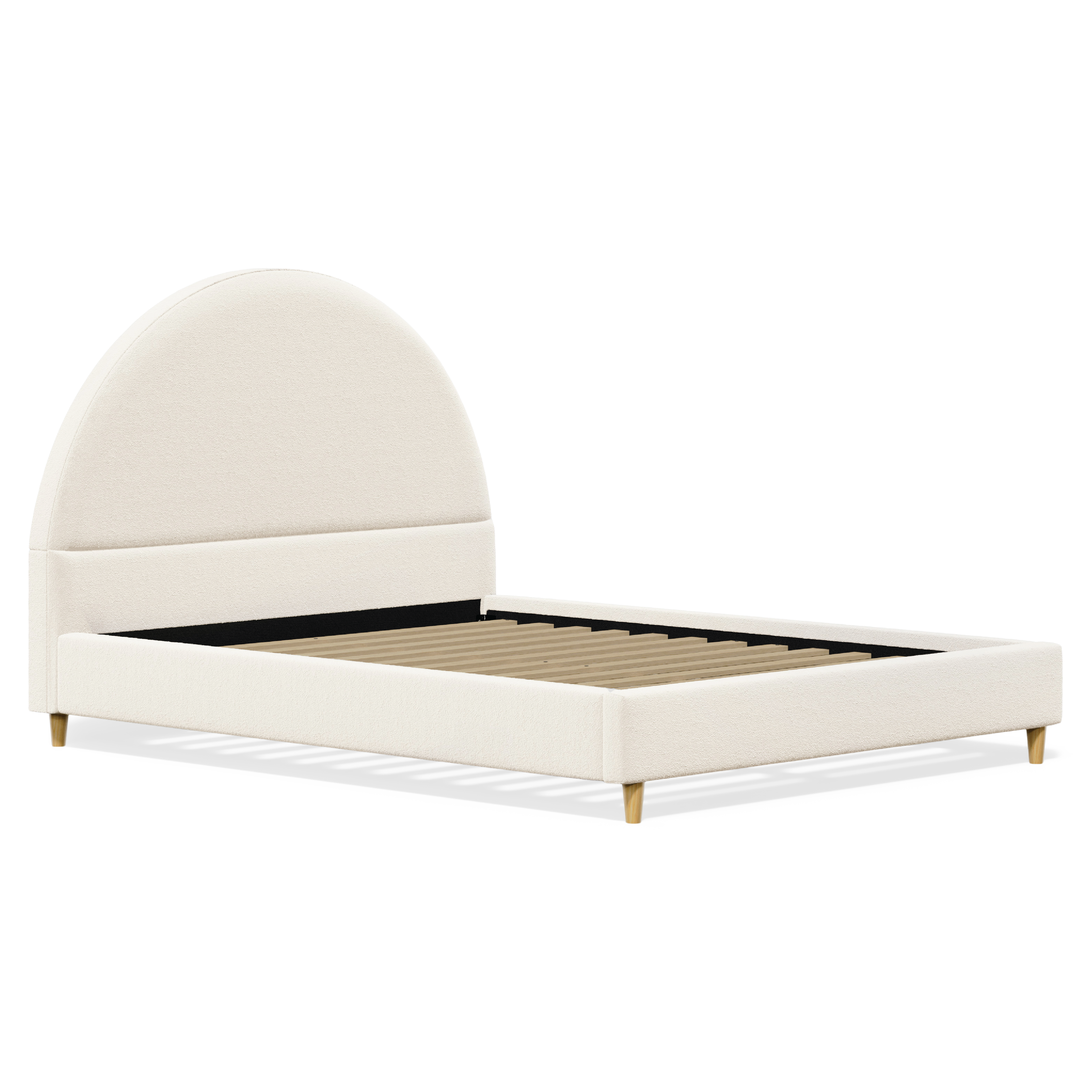 Boucle Arch Bed