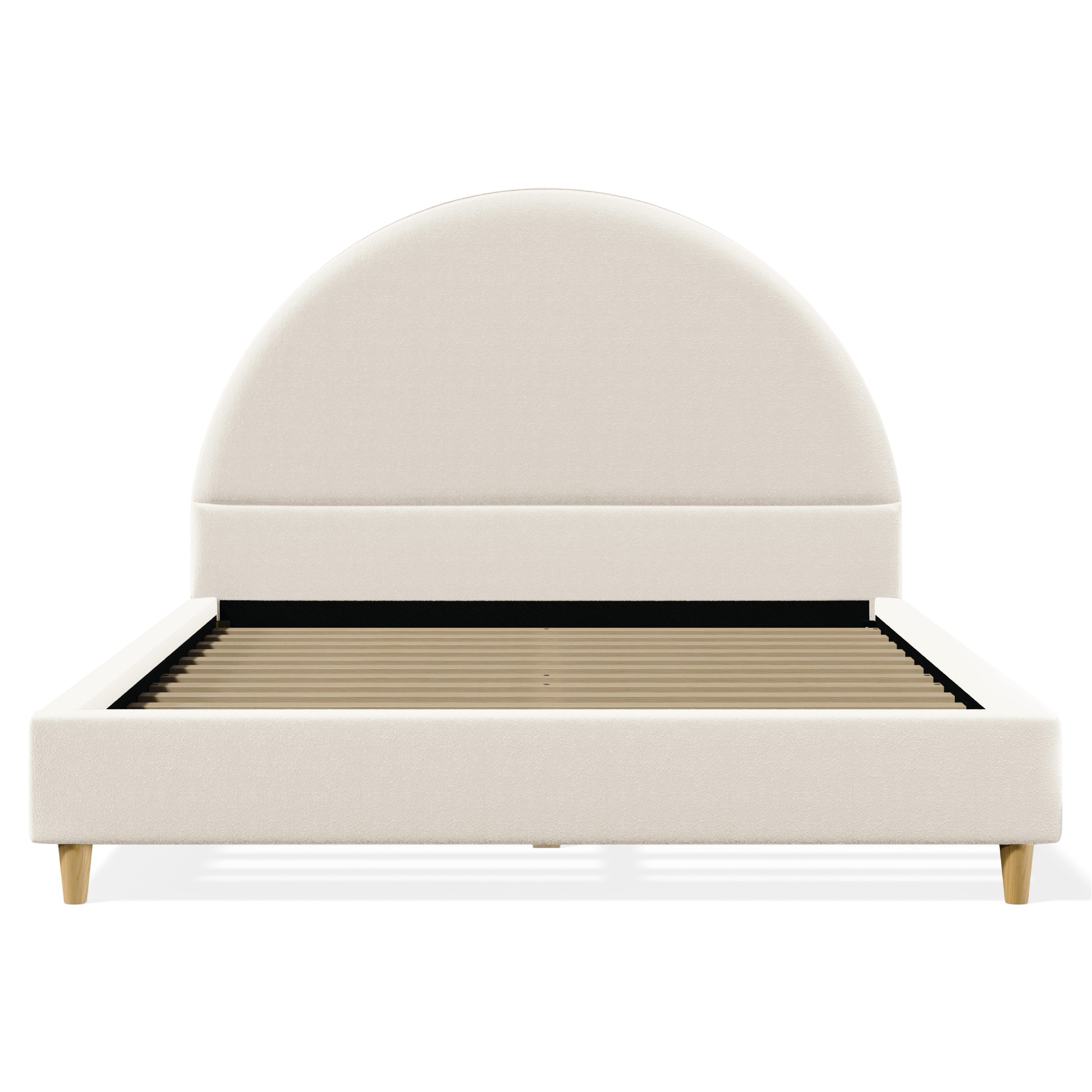 Boucle Arch Bed