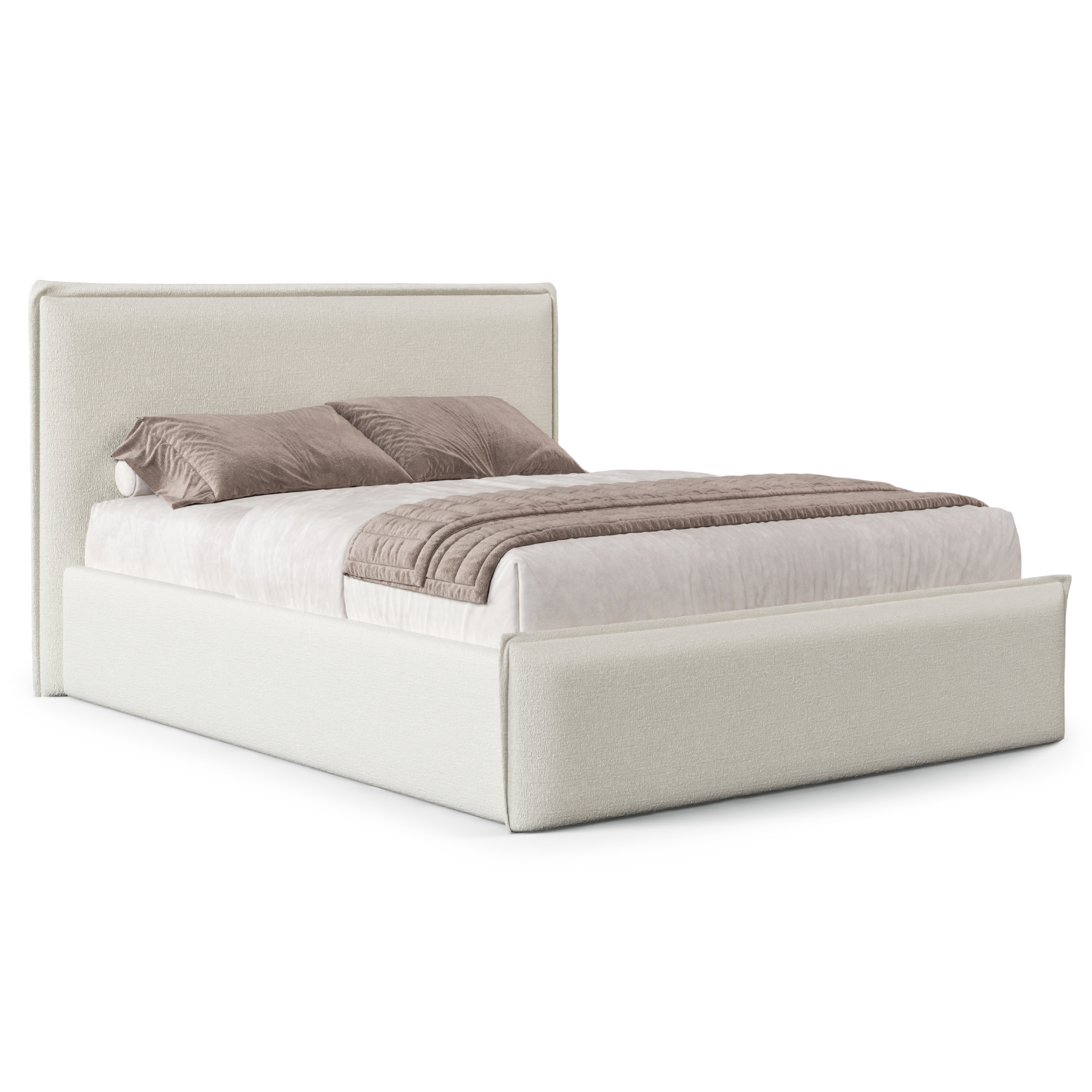 Lottie Boucle Flange Edge Bed