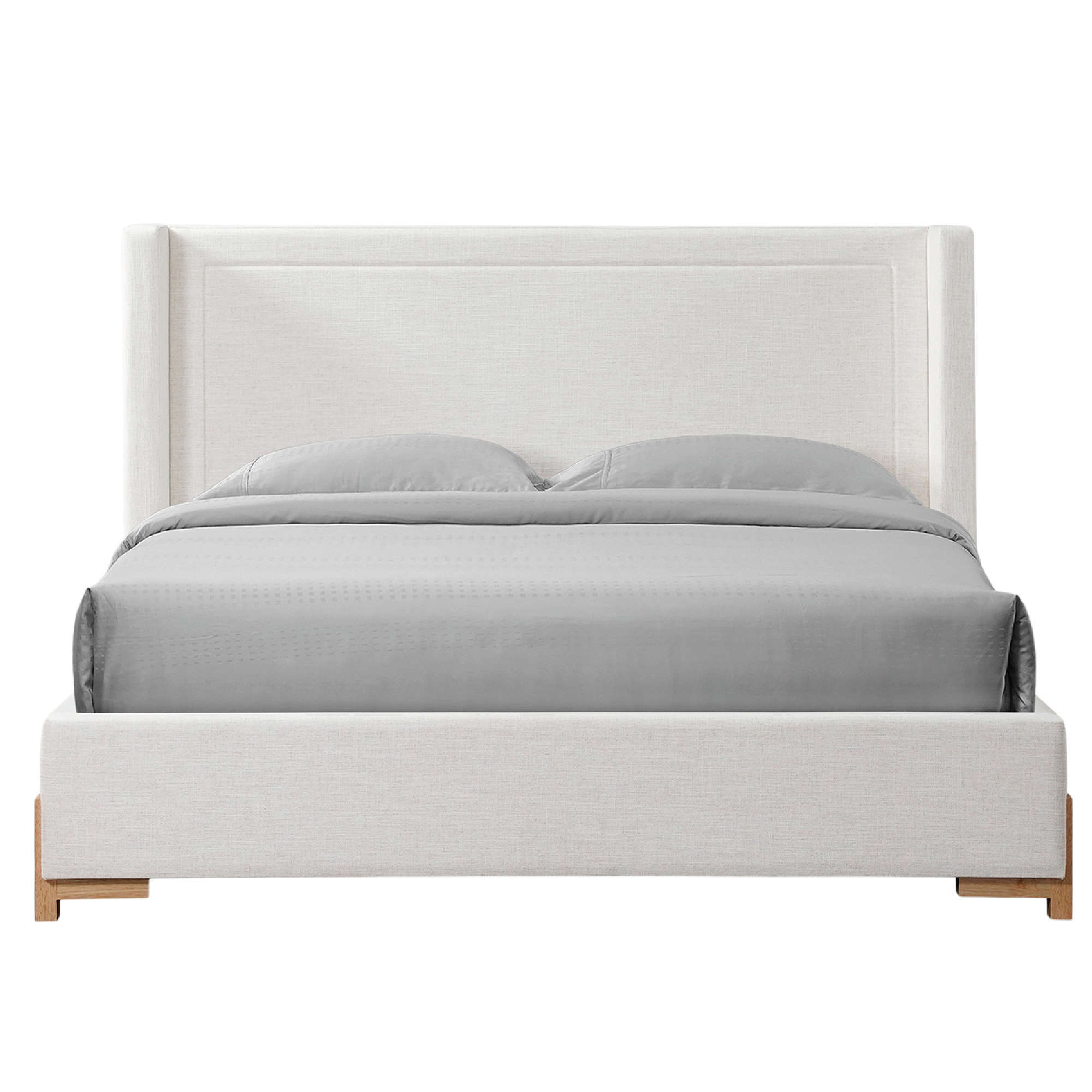 Alba Wingback Bed