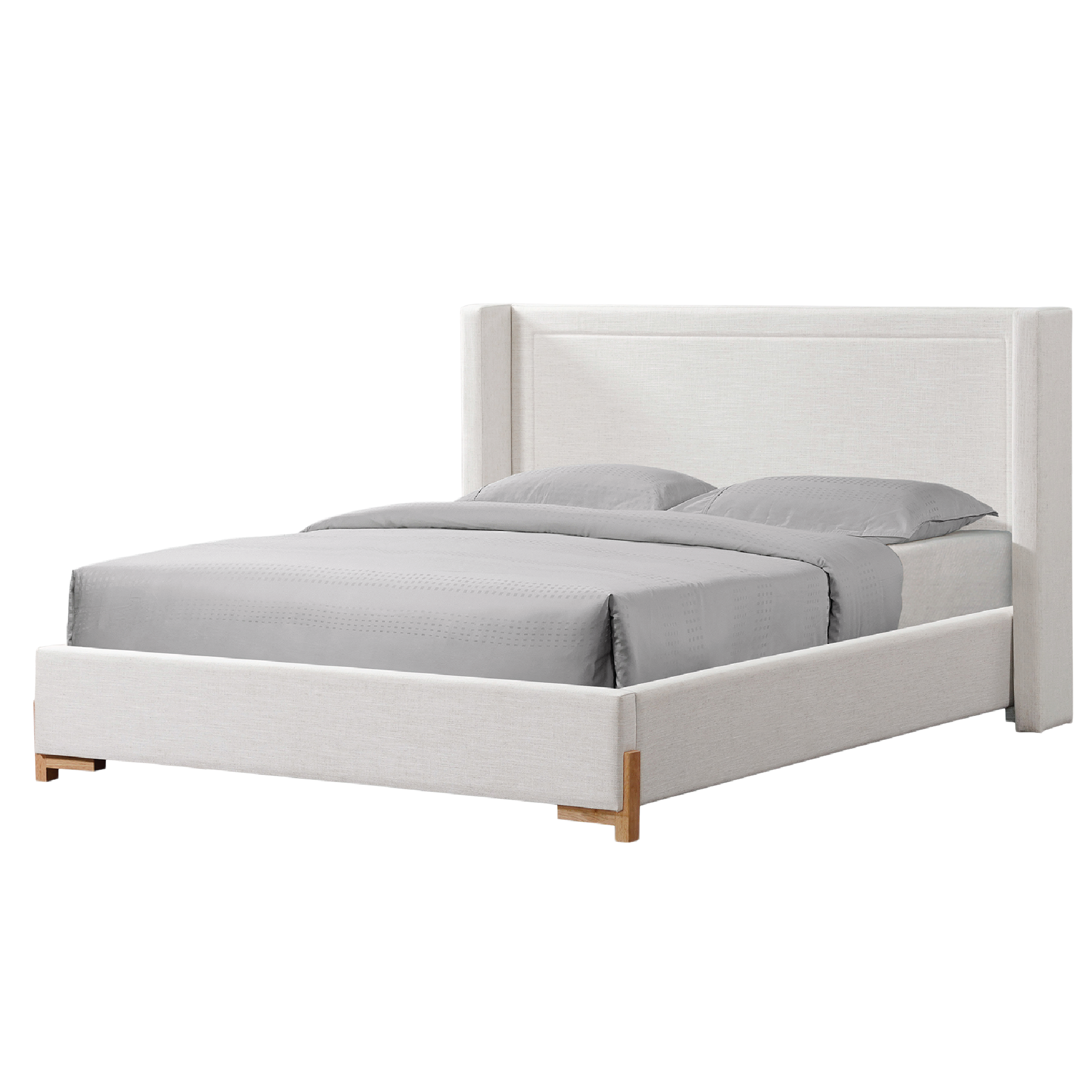 Alba Wingback Bed