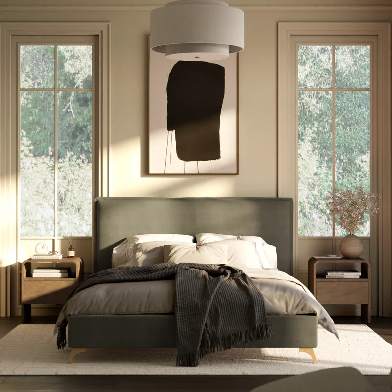 Lottie Boucle Flange Edge Bed