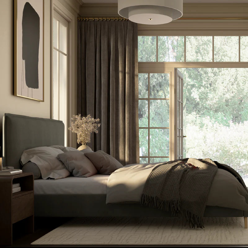 Lottie Boucle Flange Edge Bed