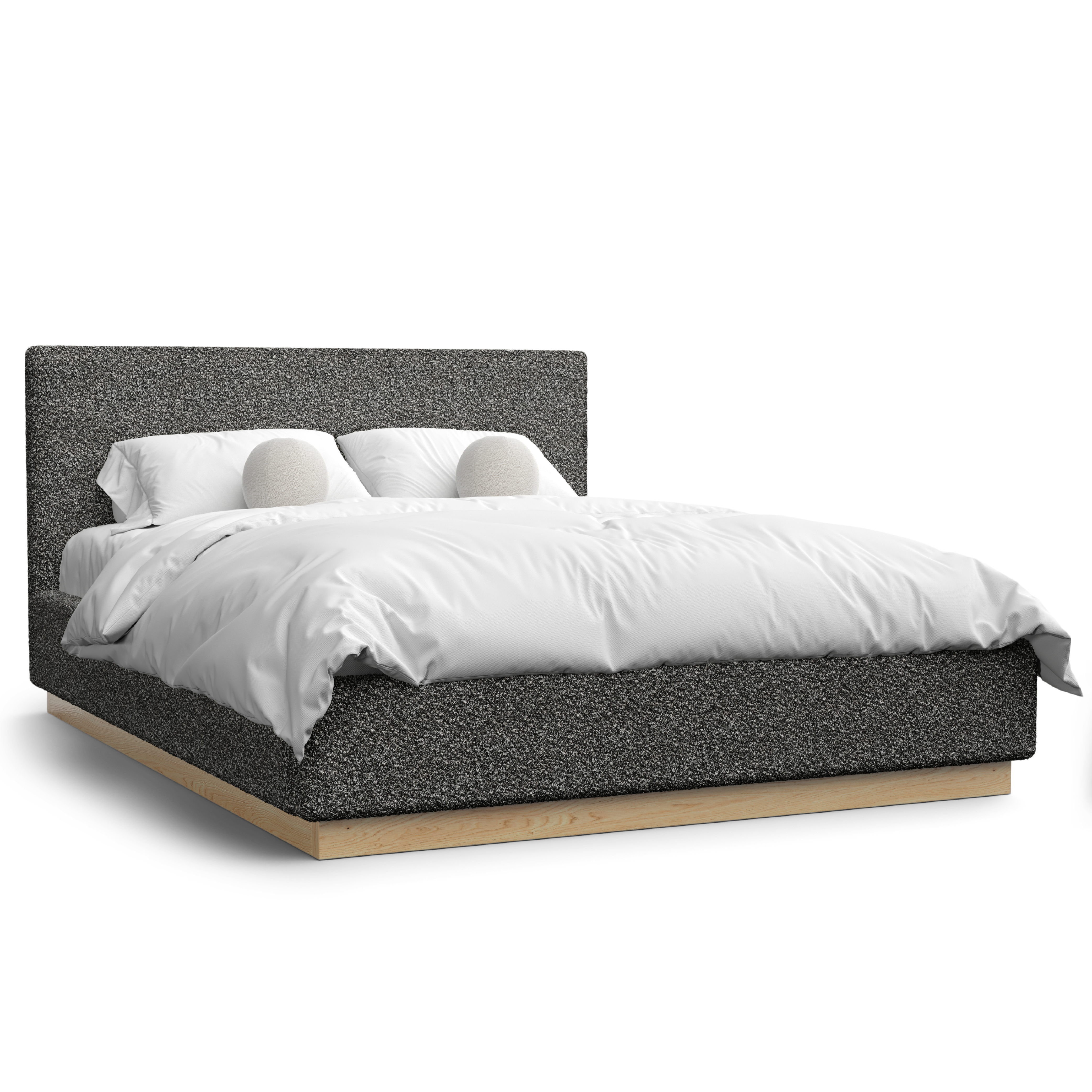 Porter Floating Boucle Bed