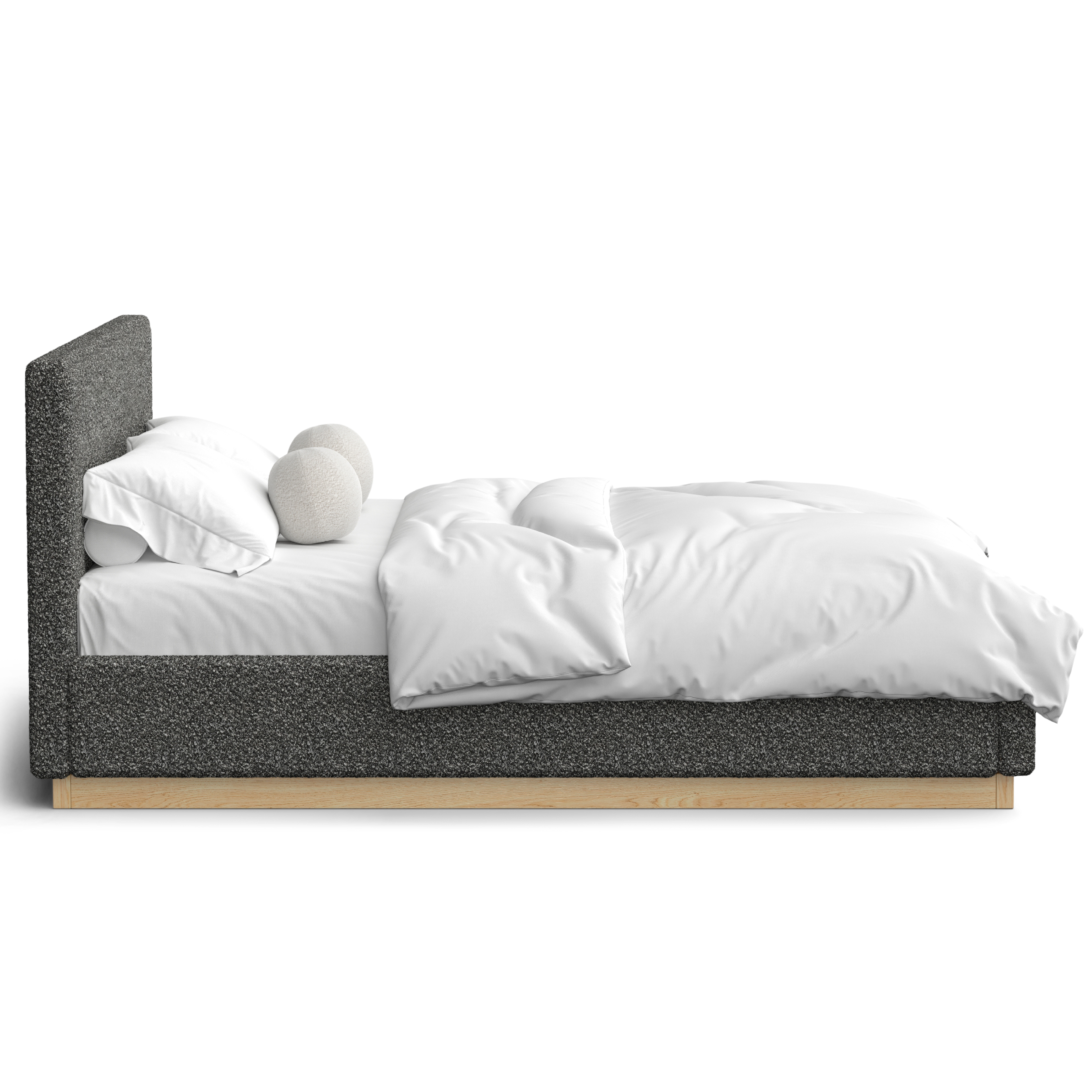 Porter Floating Boucle Bed