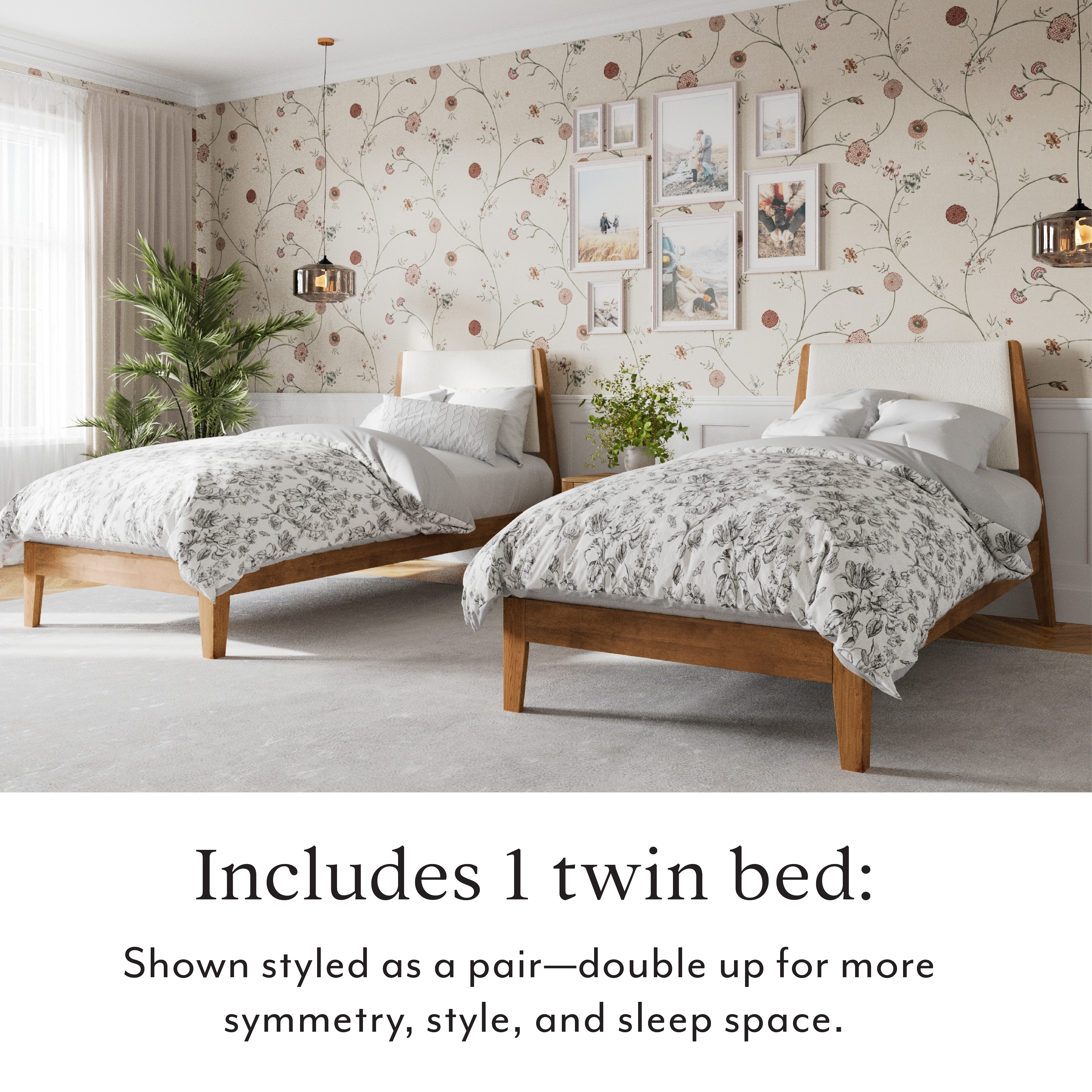 Vandermark Beige Bed