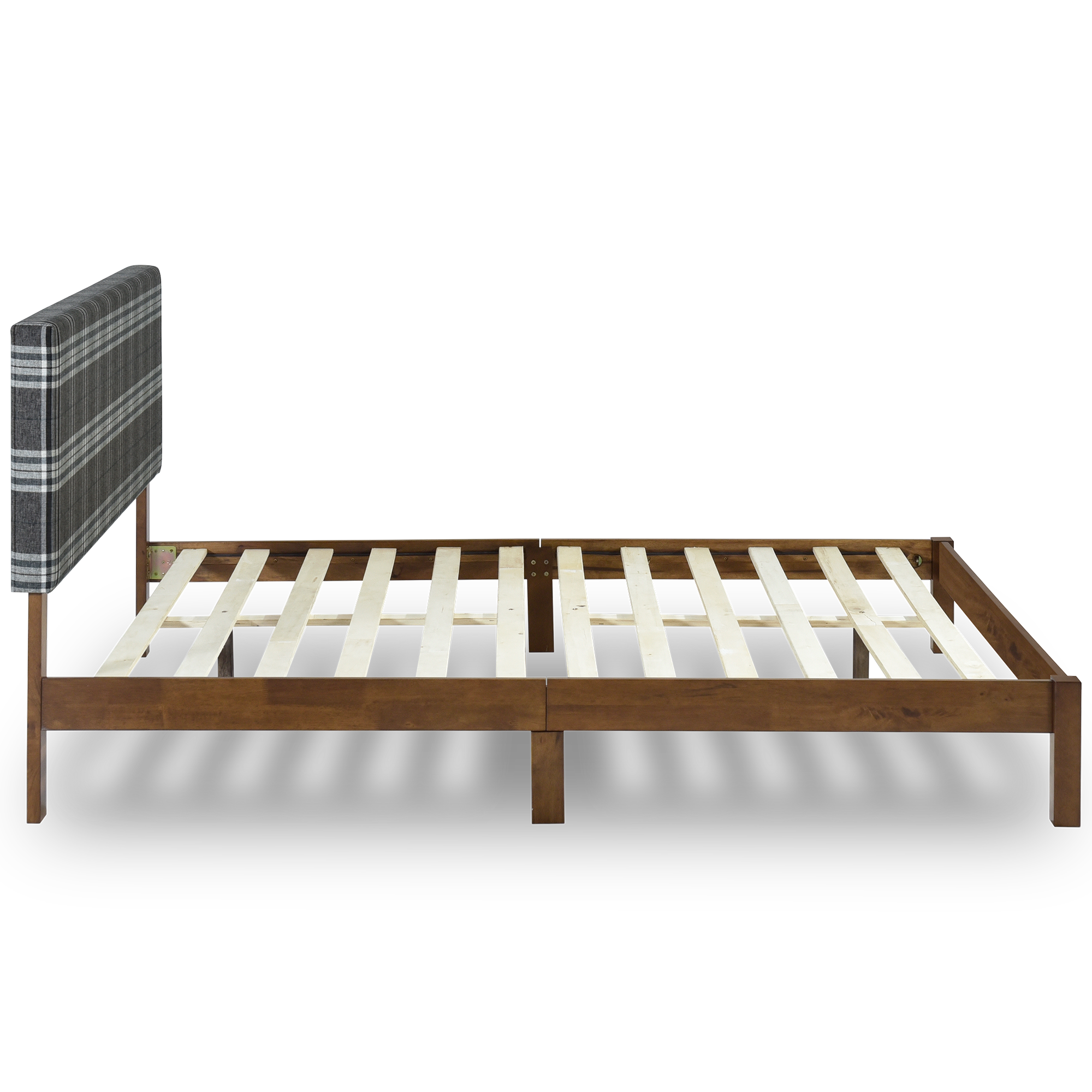 Asher Plaid Platform Bed Frame