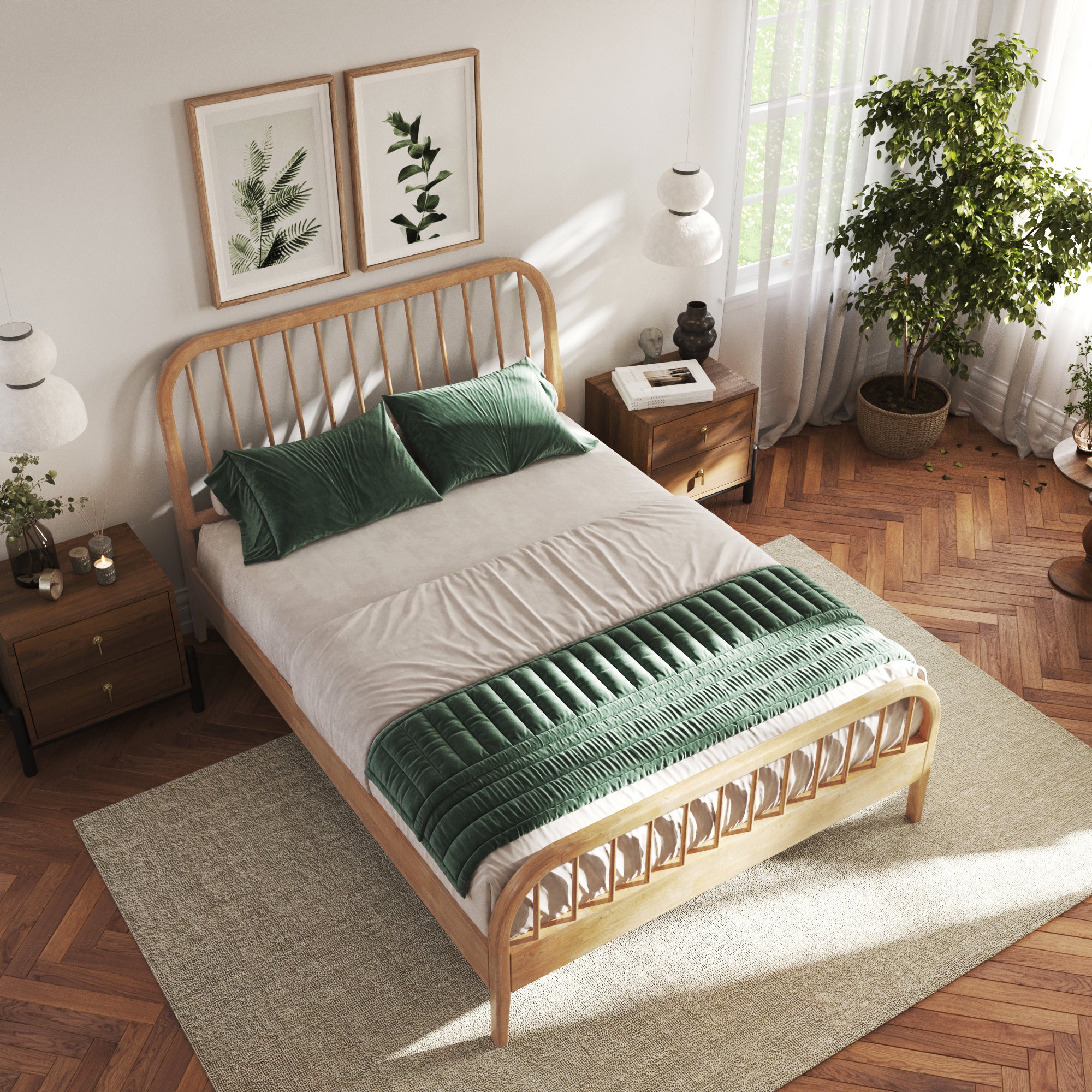 Wesley Spindle Bed