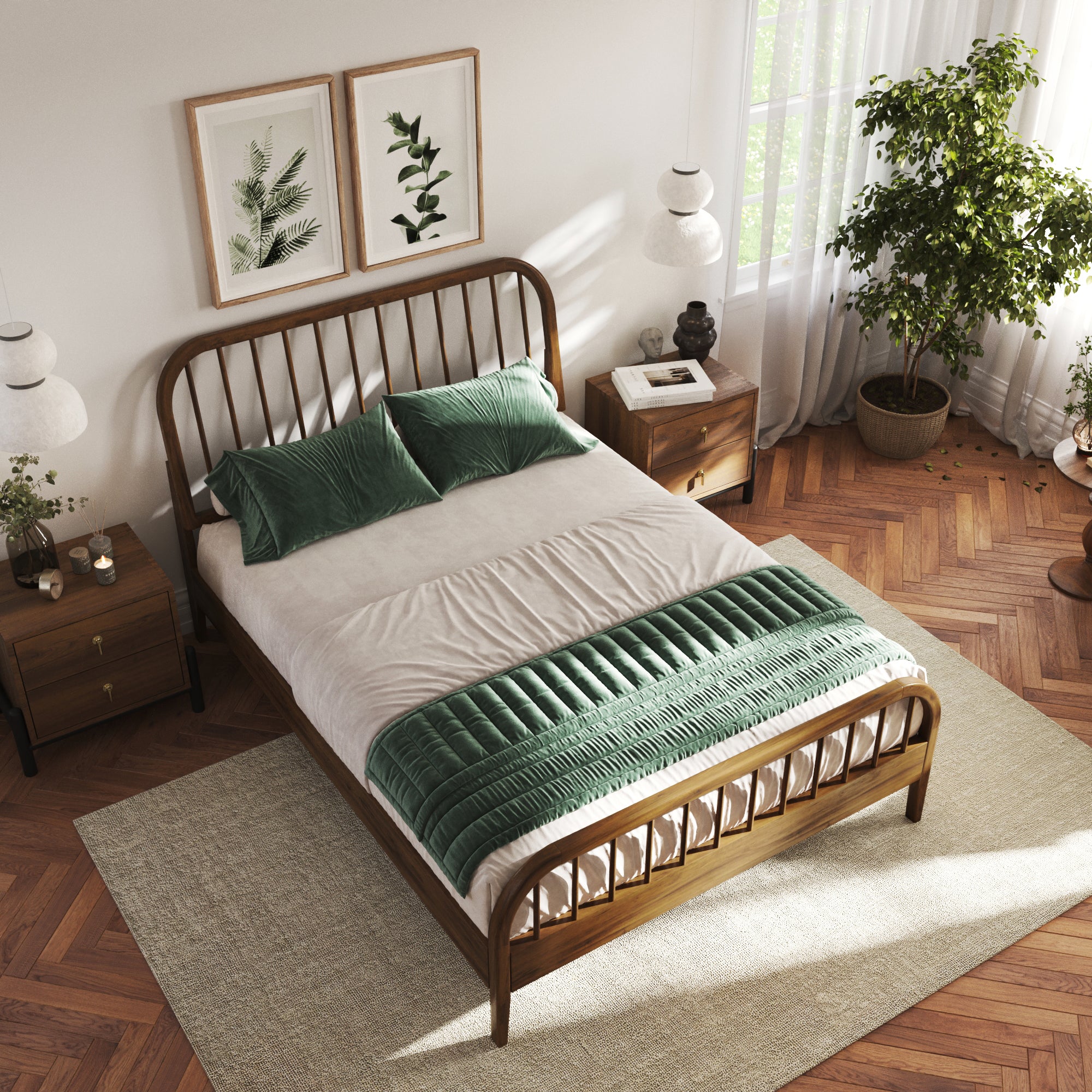 Wesley Spindle Bed