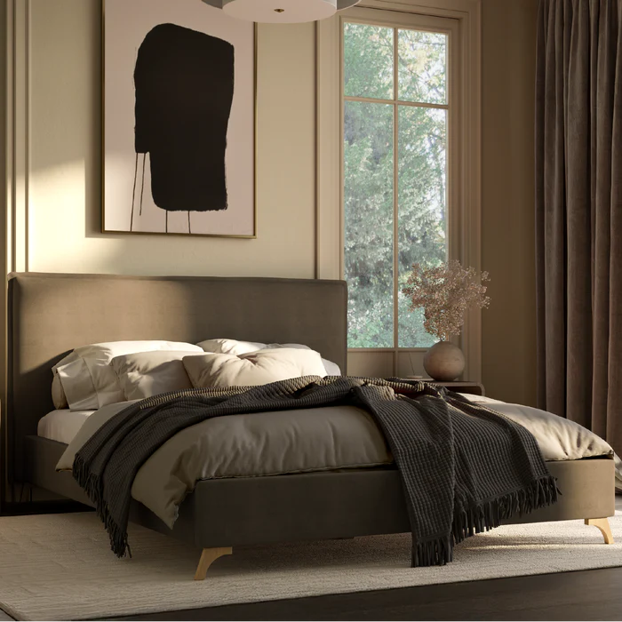 Lottie Boucle Flange Edge Bed