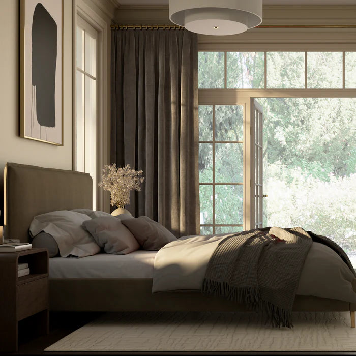 Lottie Boucle Flange Edge Bed