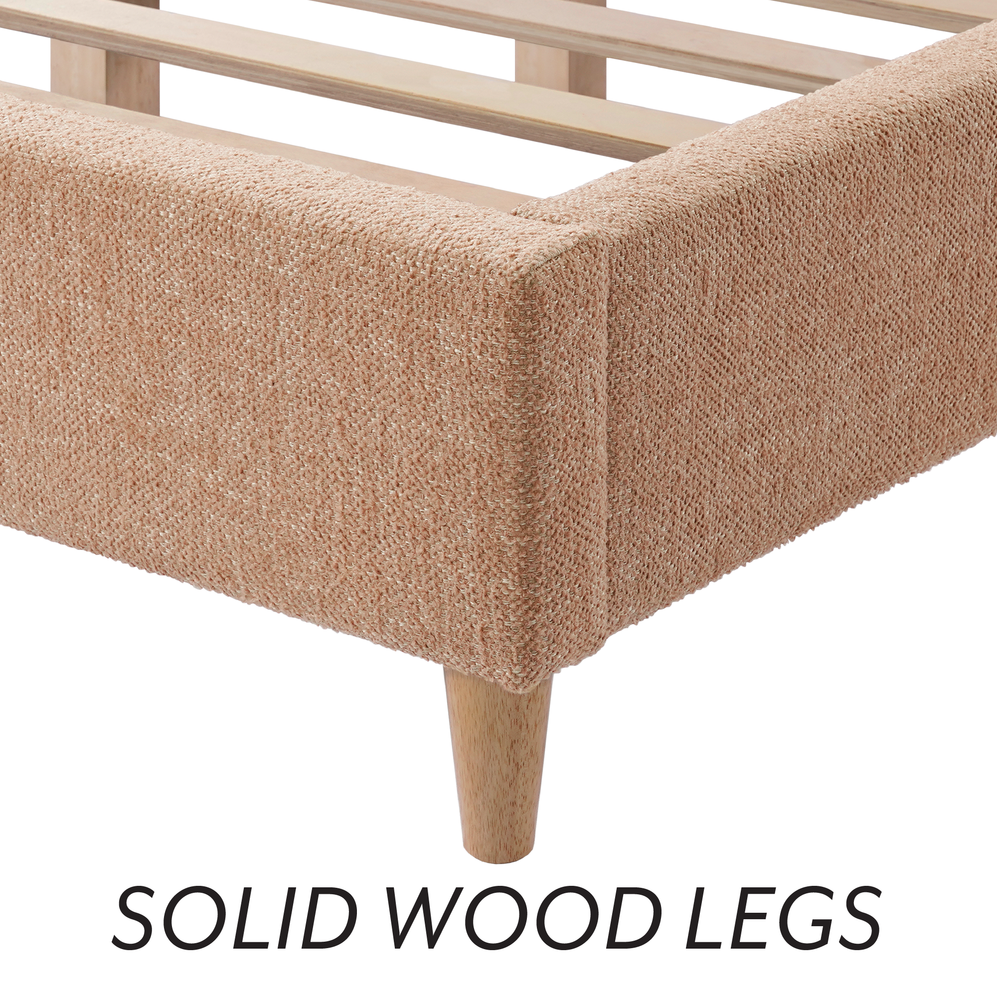 Boucle Arch Bed