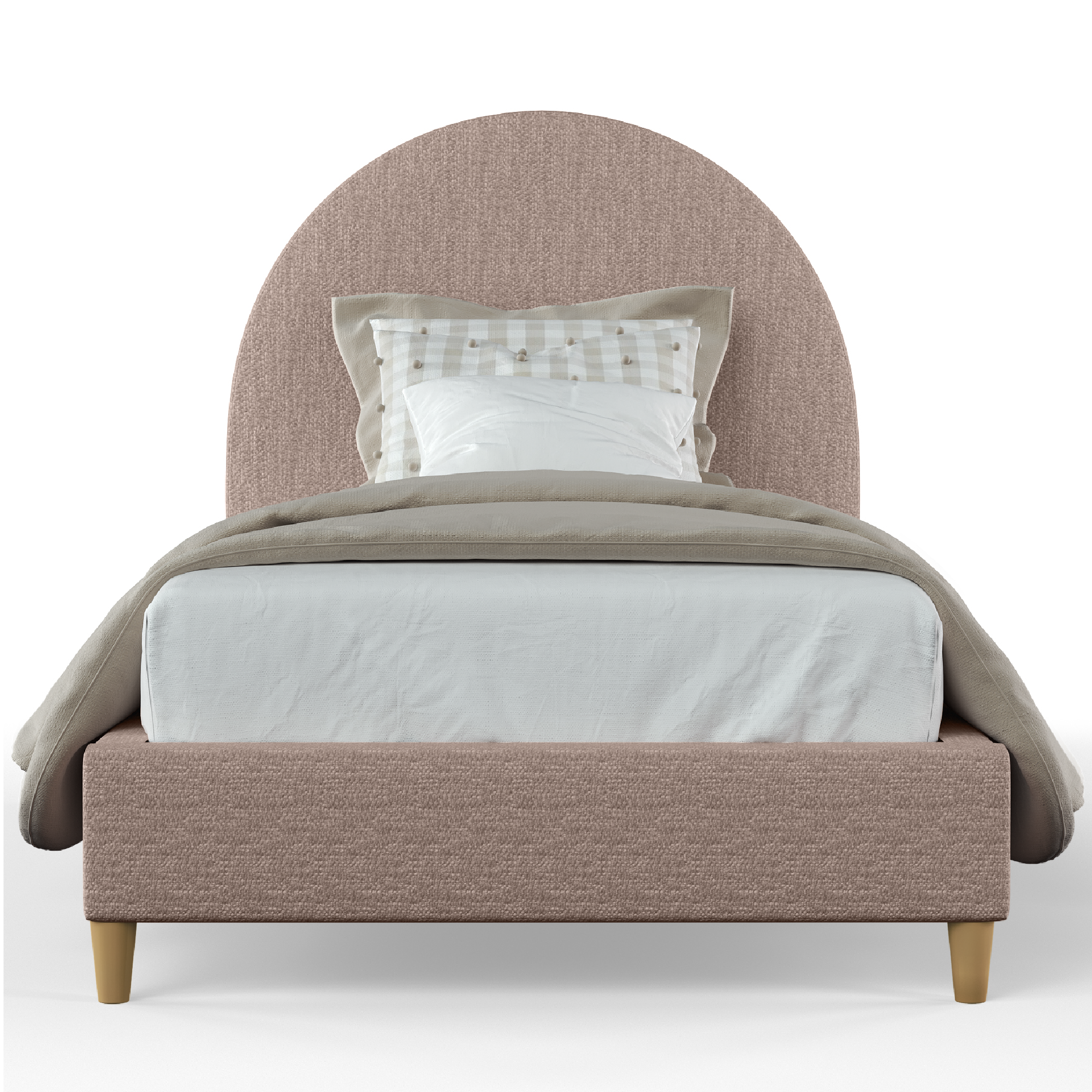 Boucle Arch Bed