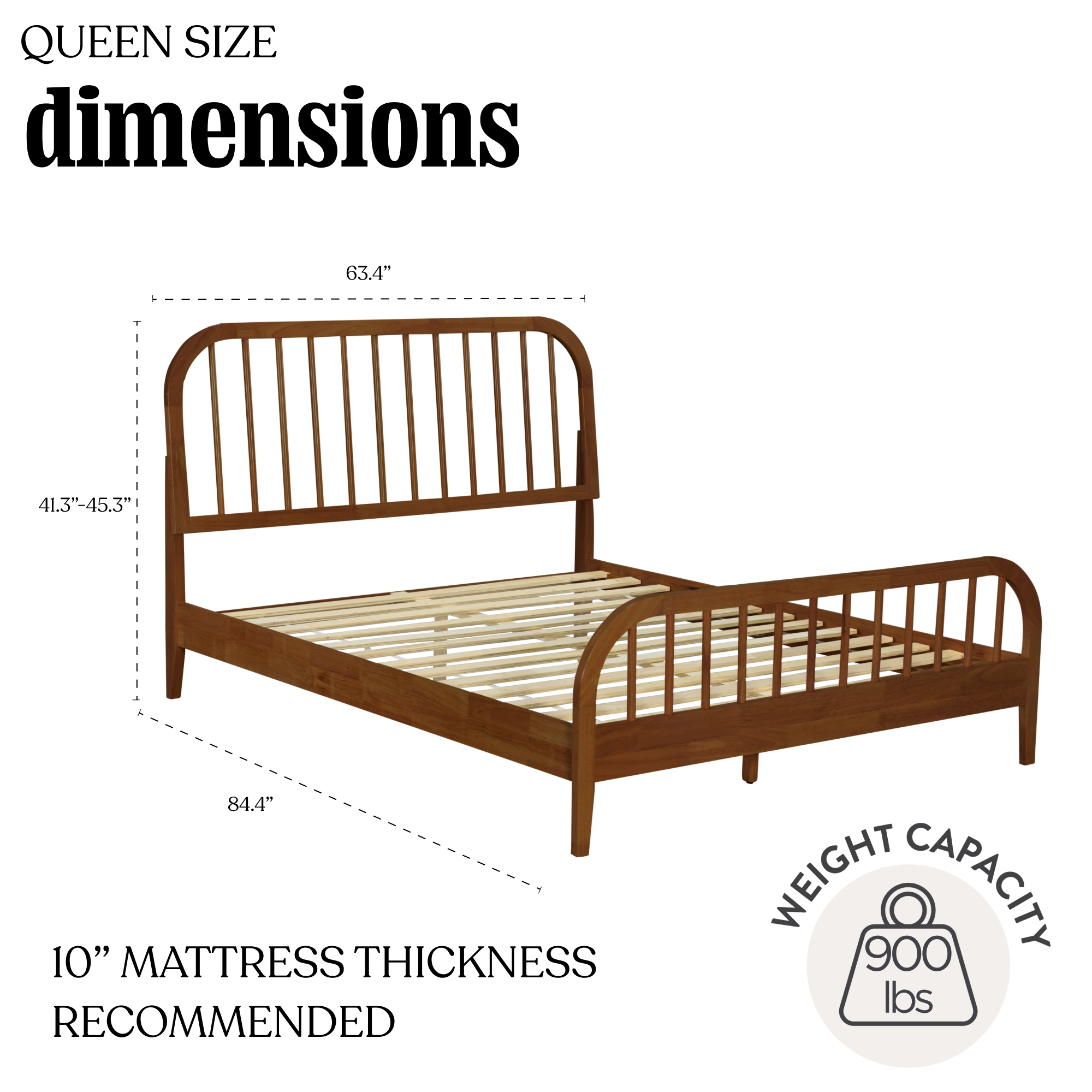 Wesley Spindle Bed