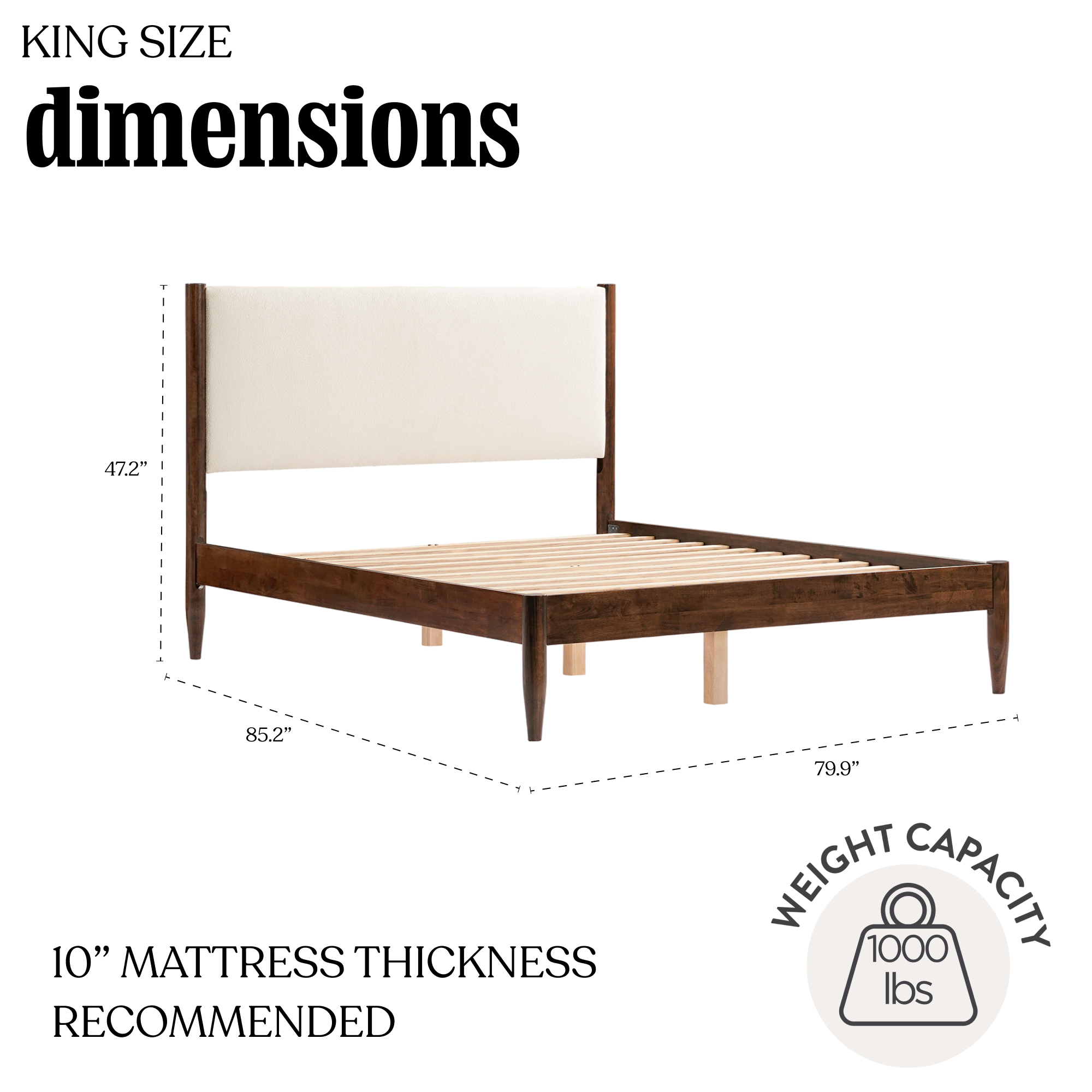 Reign Boucle Bed