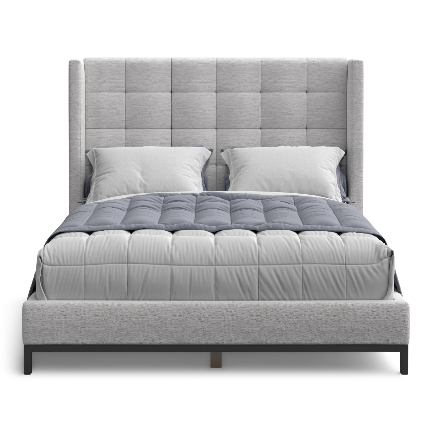 Maxine Queen Metal Base Bed – Sleek & Modern Design | DG Casa