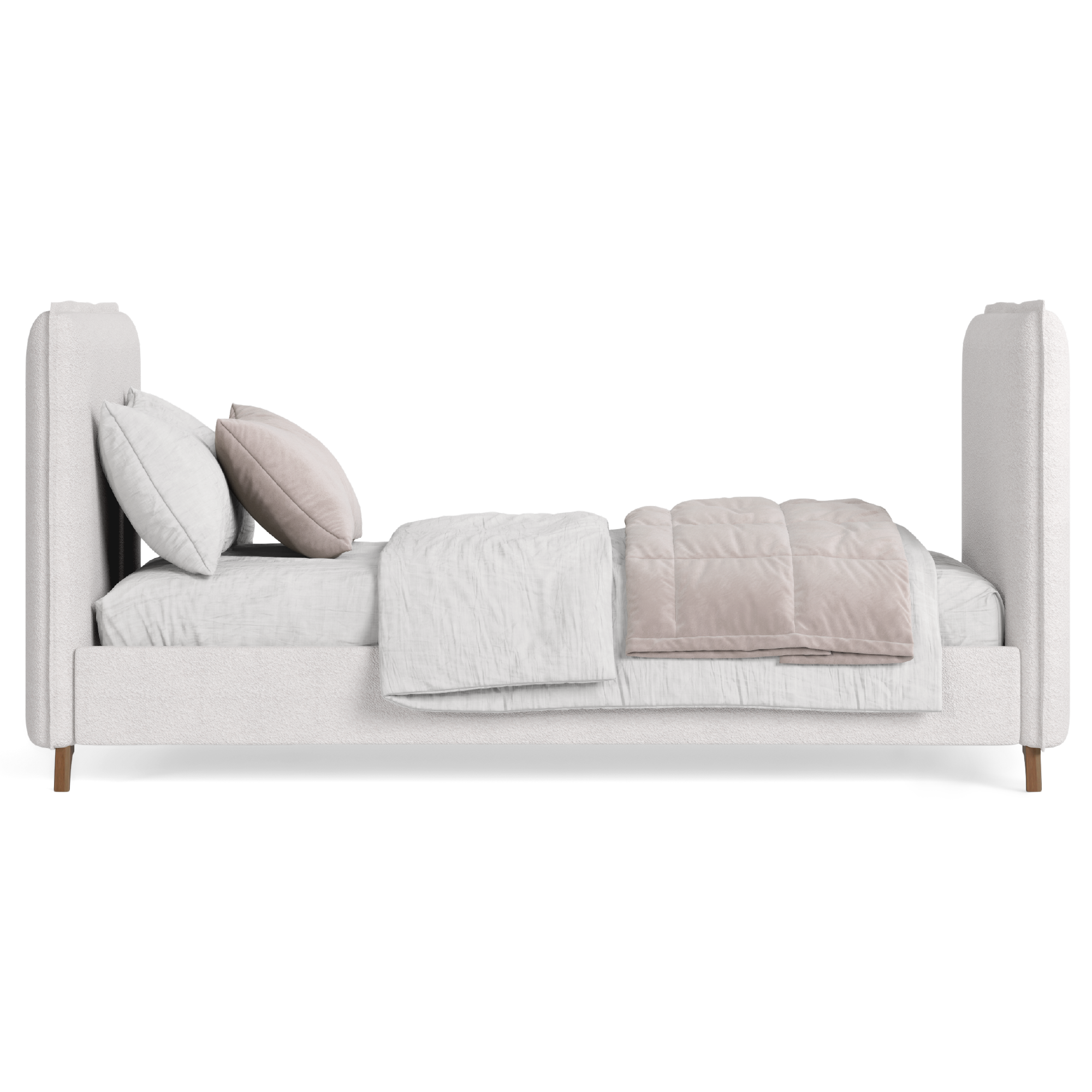 Lottie Boucle Flange Edge Daybed